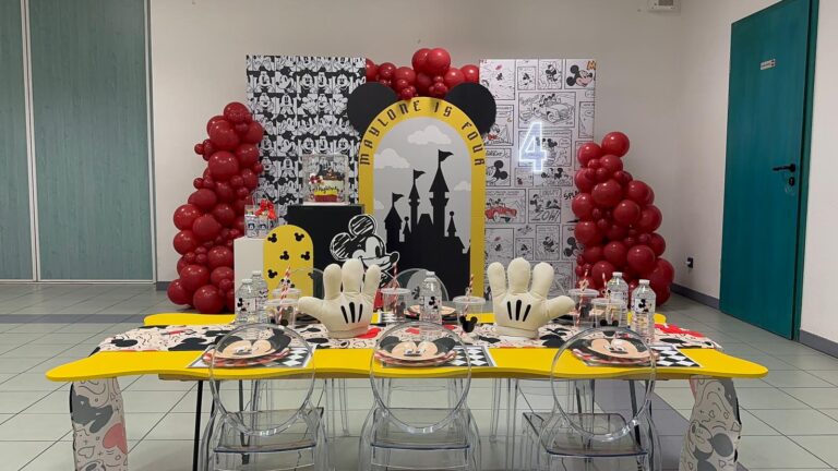 Anniversaire Mickey Mademoiselle Bella